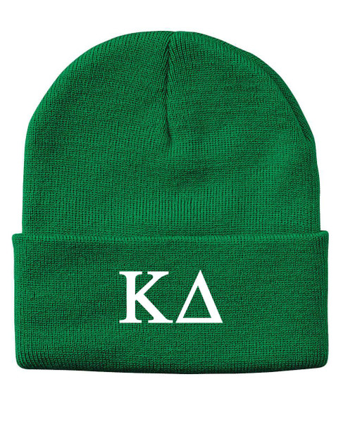 Kappa Delta Greek Letter Knit Cap