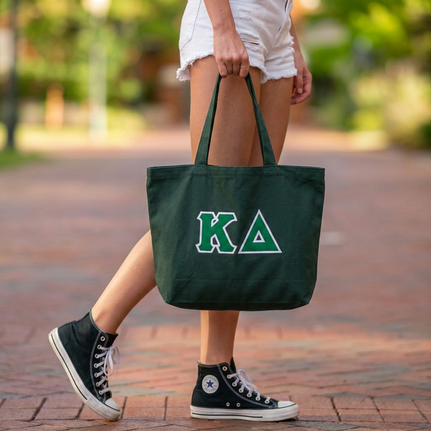 DISCOUNT- Kappa Delta Lettered Tote Bag - Best Value