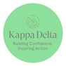 Kappa Delta Logo Round Decal