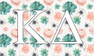 Kappa Delta New Succulent Flag