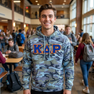 DISCOUNT-Kappa Delta Rho Camo Pullover Hooded Sweatshirt