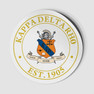  Kappa Delta Rho Circle Crest - Shield Decal 