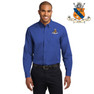 DISCOUNT-Kappa Delta Rho Crest - Shield Long Sleeve Oxford 