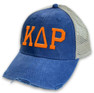  Kappa Delta Rho Distressed Trucker Hat 