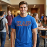Kappa Delta Rho Fraternity Crest - Shield Twill Letter Tee