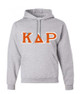  Kappa Delta Rho Custom Twill Hooded Sweatshirt 