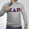  Kappa Delta Rho Custom Twill Long Sleeve T-Shirt 