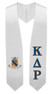  Kappa Delta Rho Super Crest - Shield Graduation Stole 