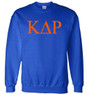  Kappa Delta Rho Lettered World Famous Greek Crewneck 