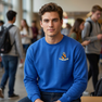 DISCOUNT-Kappa Delta Rho World Famous Crest - Shield Crewneck Sweatshirt - Best Value