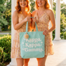 Kappa Kappa Gamma Retro Pom Pom Tote Bag