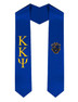 Kappa Kappa Psi Greek Lettered Graduation Sash Stole With Crest