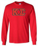  DISCOUNT Kappa Sigma Lettered Long sleeve 