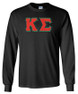  DISCOUNT Kappa Sigma Lettered Long sleeve 