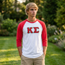 DISCOUNT- Kappa Sigma Lettered Raglan T-Shirt