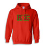 Kappa Sigma Custom Twill Hooded Sweatshirt