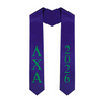 Lambda Chi Alpha Greek Lettered Graduation Sash Stole With Year - Best Value