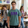 Lambda Chi Alpha Greek Custom Comfort Colors Heavyweight T-Shirt