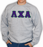  Lambda Chi Alpha Lettered Crewneck Sweatshirt 