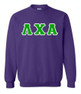  Lambda Chi Alpha Lettered Crewneck Sweatshirt 