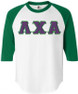 DISCOUNT- Lambda Chi Alpha Lettered Raglan T-Shirt