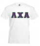 DISCOUNT- Lambda Chi Alpha Lettered V-Neck T-Shirt 