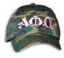  Fraternity & Sorority Lettered Camo Hat 