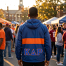 Lettered Greek Windbreaker Pullover Pullover