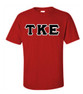  Greek Lettered Twill T-Shirt 