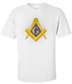 Mason / Freemason Logo With Starburst T-Shirt