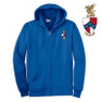DISCOUNT-Beta Theta Pi Emblem Full Zippered Hoodie