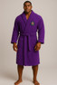  Omega Psi Phi Bathrobe - Omega Crest - Shield Bathrobe 