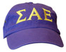  Sigma Alpha Epsilon Letter Hat 