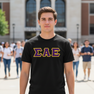 Sigma Alpha Epsilon Lettered T-Shirt