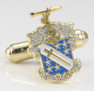  New Fraternity Crest - Shield Cuff links 