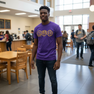 Omega Psi Phi Fraternity Crest - Shield Twill Letter Tee