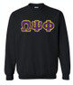 DISCOUNT Omega Psi Phi Lettered Crewneck