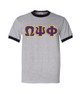  DISCOUNT- Omega Psi Phi Lettered Ringer Shirt 