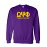  Omega Psi Phi Message  Crewneck Sweatshirts 