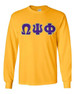  Omega Psi Phi Custom Twill Long Sleeve T-Shirt 