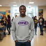 Omega Psi Phi Swoosh  Crewneck Sweatshirts