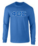 Phi Beta Sigma 2 Day Ship Twill Long Sleeve Tee