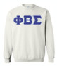 DISCOUNT Phi Beta Sigma Lettered Crewneck