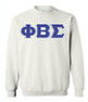  DISCOUNT Phi Beta Sigma Lettered Crewneck - Best Value 