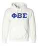  DISCOUNT Phi Beta Sigma Lettered Hooded Sweatshirt - Best Value 