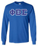  DISCOUNT Phi Beta Sigma Lettered Long sleeve 