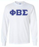  DISCOUNT Phi Beta Sigma Lettered Long sleeve 