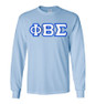 Phi Beta Sigma Custom Twill Long Sleeve T-Shirt