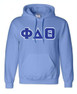 DISCOUNT Phi Delta Theta Lettered Hooded Sweatshirt