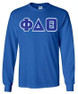  DISCOUNT Phi Delta Theta Lettered Long sleeve 